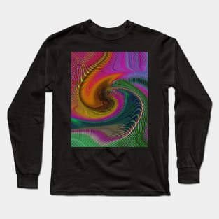 Swirl Wave BH-048 Long Sleeve T-Shirt